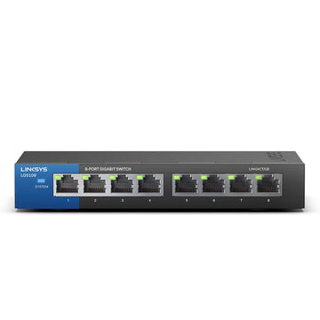 Linksys LGS108 8-Port Business Desktop Gigabit Switch